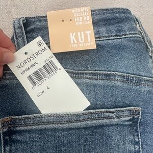 Kut from the Kloth High Rise Rachael Jeans - Light Blue